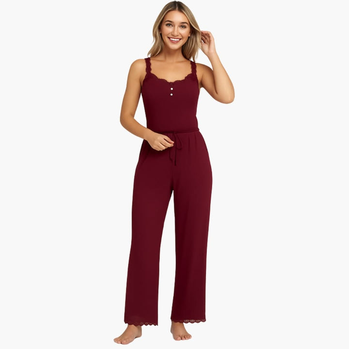 Dam Set | Elegant | Spetsdetaljer | Sommar