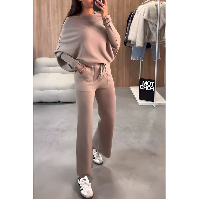 Elegant Lounge Set Dam | Bekvämt och Stilrent | Kläder