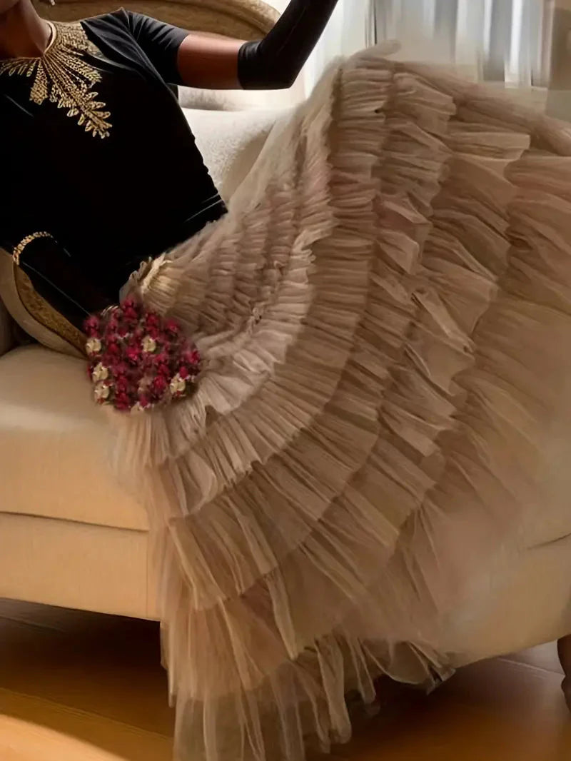Dam Kjol | Elegant | Volangdesign | Sommar