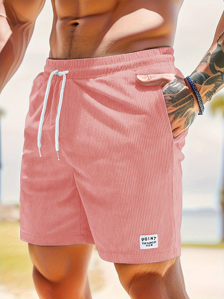 Herr Shorts | Relaxed Fit | Elastisk Midja | Sommar