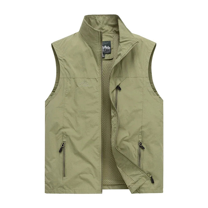 Herr Bodywarmer | Sportig | Lätt Design | Sommar