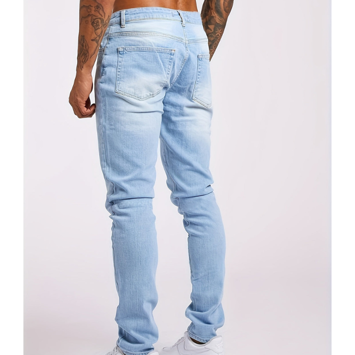 Herr Jeans | Slimfit | Med Knapplåsning | Sommar