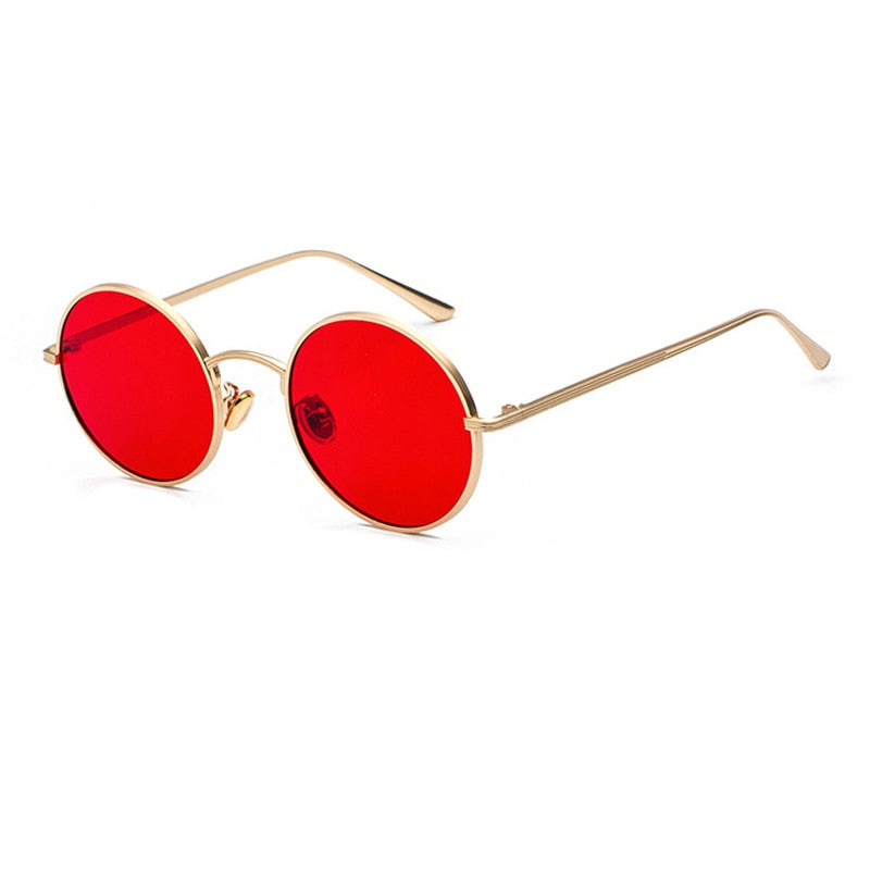 Unisex Solglasögon | Retro | Rund Design | Sommar