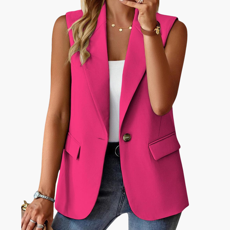 Dam Gilet | Elegant | Utan Ärmar | Sommar