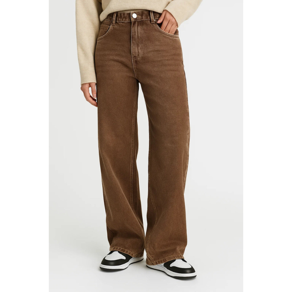 Damjeans | Breda Len och Hög Midja | Eleganta kläder