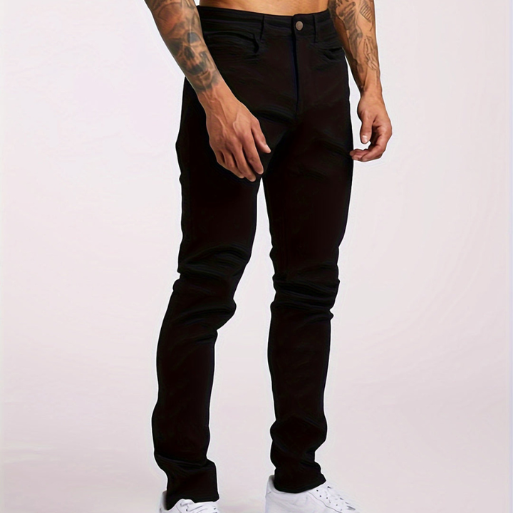 Herr Jeans | Slimfit | Med Knapplåsning | Sommar