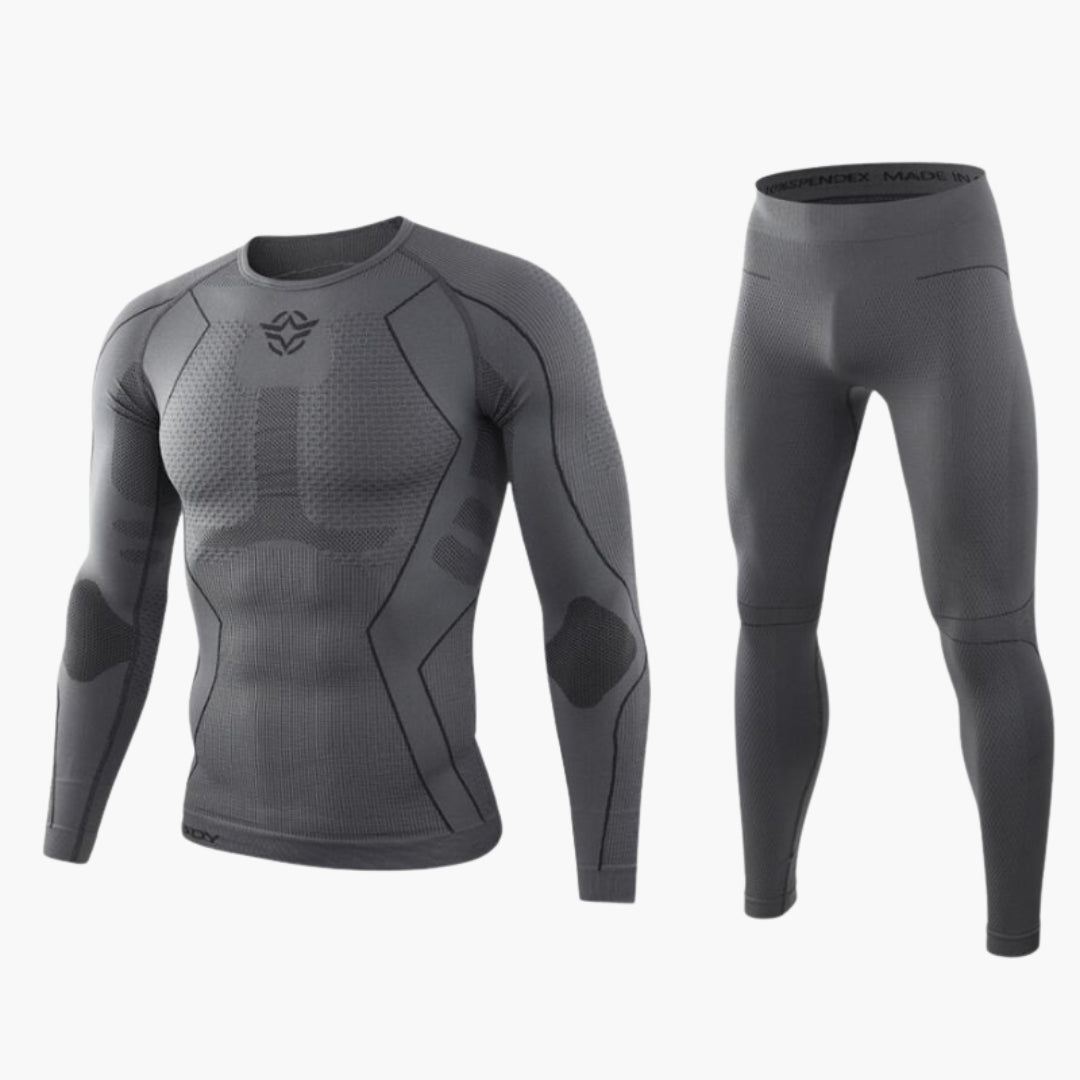 Herr Träningspaket | Slimfit | Lång Ärm | Sommar