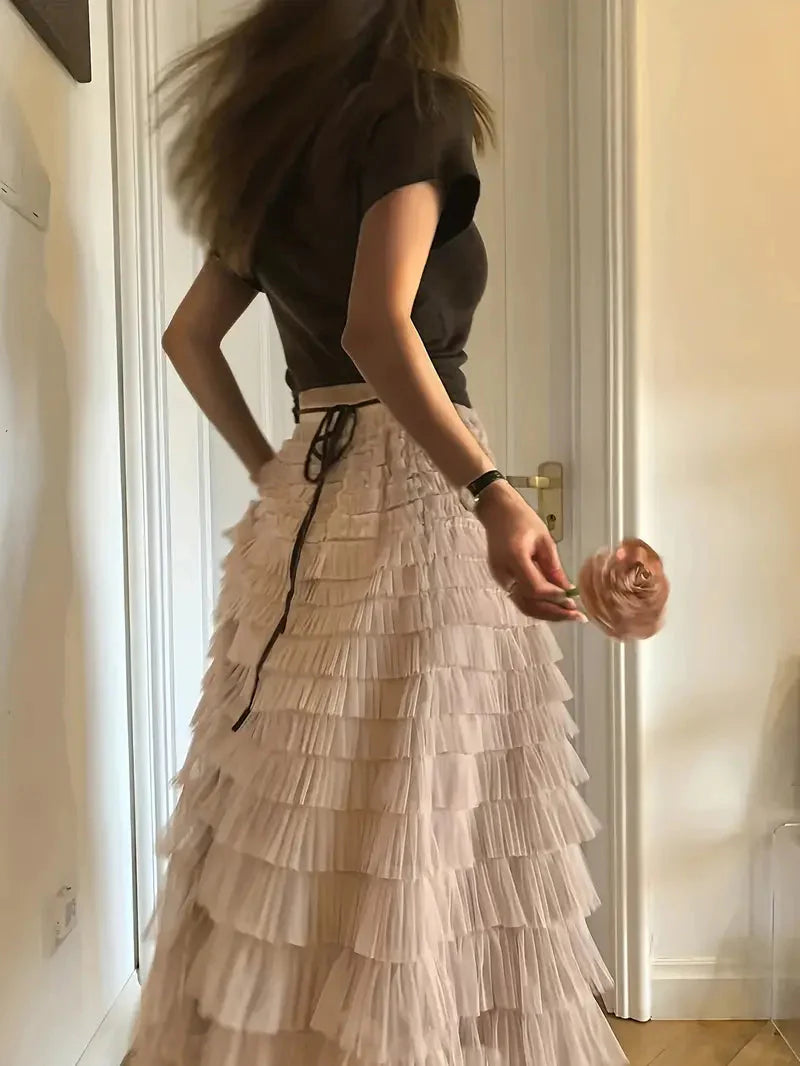 Dam Kjol | Elegant | Volangdesign | Sommar
