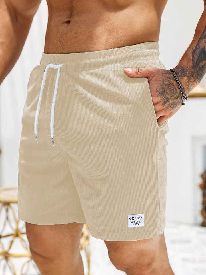 Herr Shorts | Relaxed Fit | Elastisk Midja | Sommar