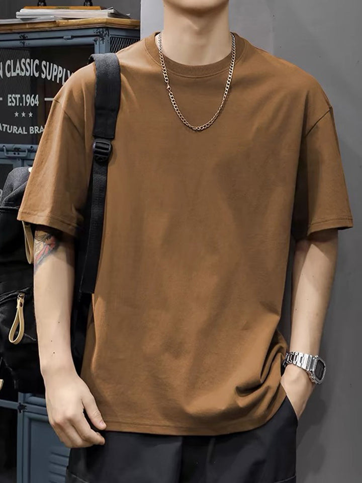 Herr T-shirt | Oversized | Kort Ärm | Sommar