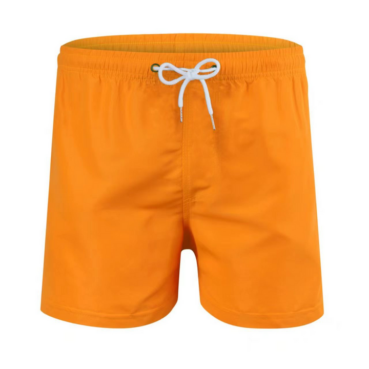 Herr Badshorts | Kort Slimfit | Elastisk Midja | Sommar