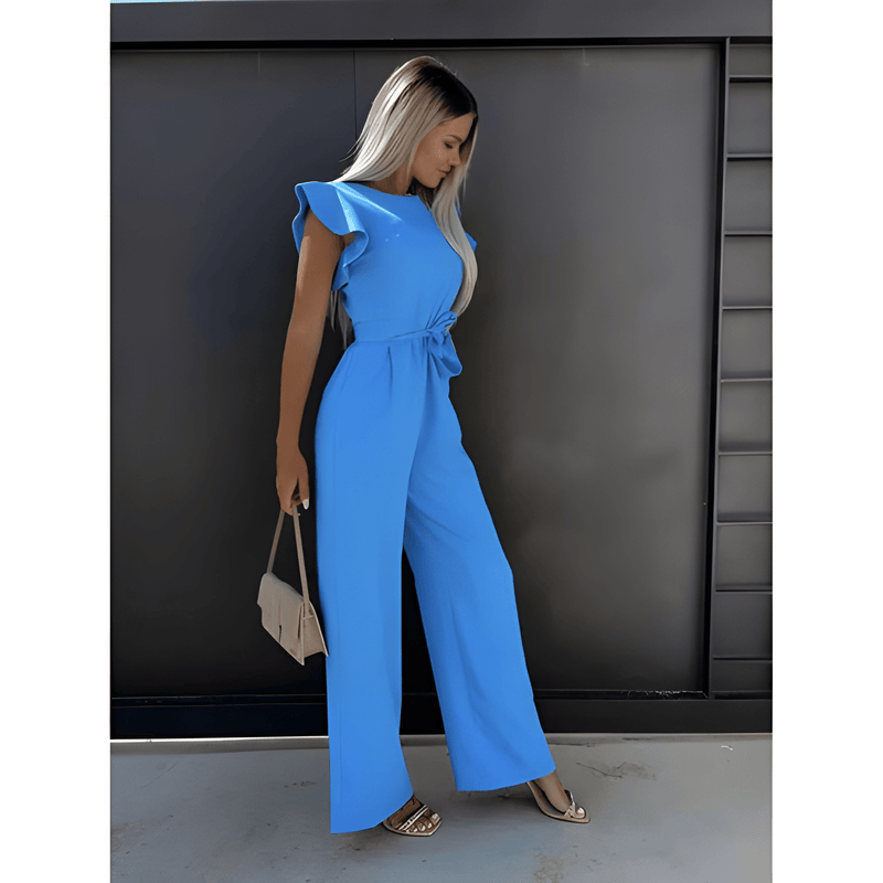 Jumpsuit Dam med Volangärm | Vida Ben | Festklänningar