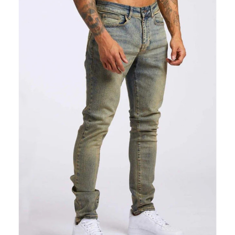 Herr Jeans | Slimfit | Med Knapplåsning | Sommar