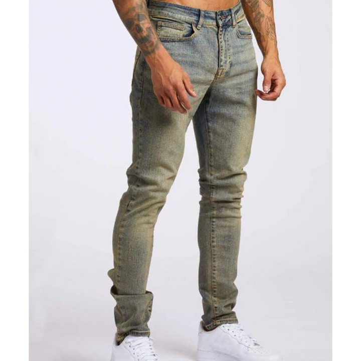 Herr Jeans | Slimfit | Med Knapplåsning | Sommar