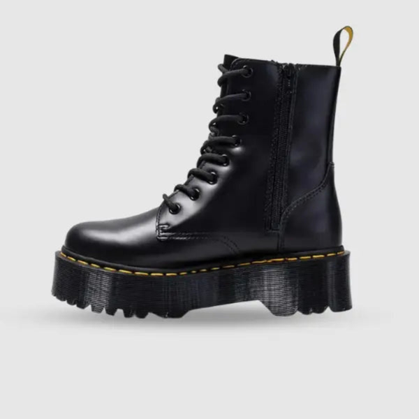 Skor för vinter | Höga Platåboots | Stabil & Trendig Sula