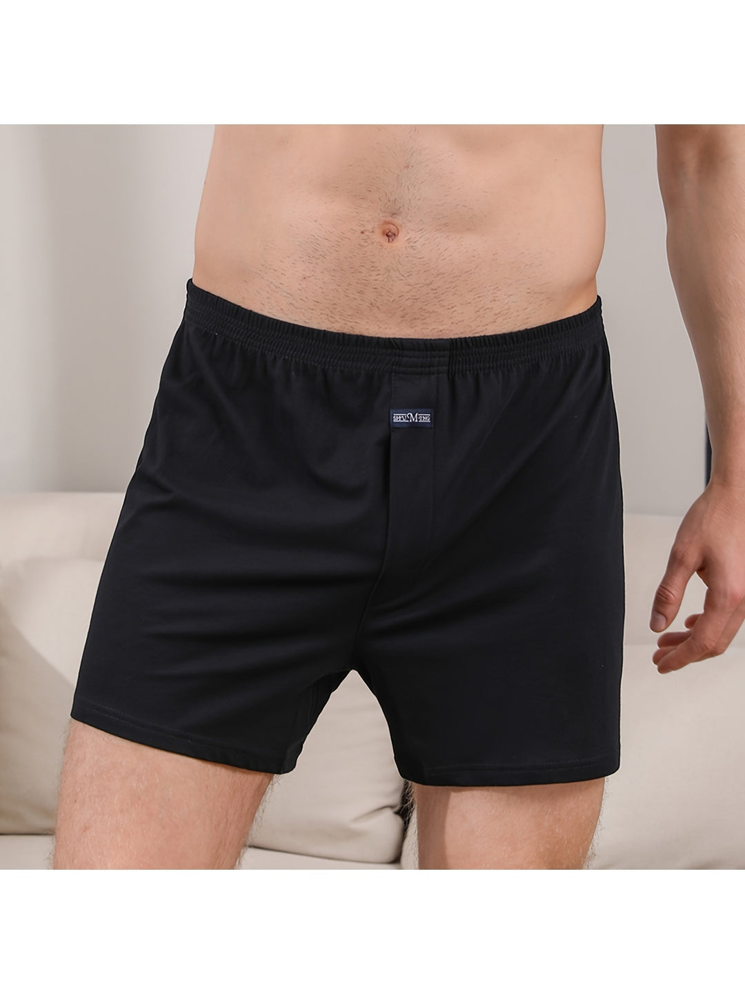 Herr Boxershorts | Slimfit Kort | Elastisk Midja | Sommar