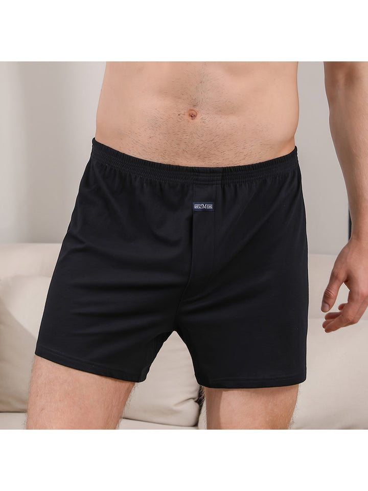 Herr Boxershorts | Slimfit Kort | Elastisk Midja | Sommar