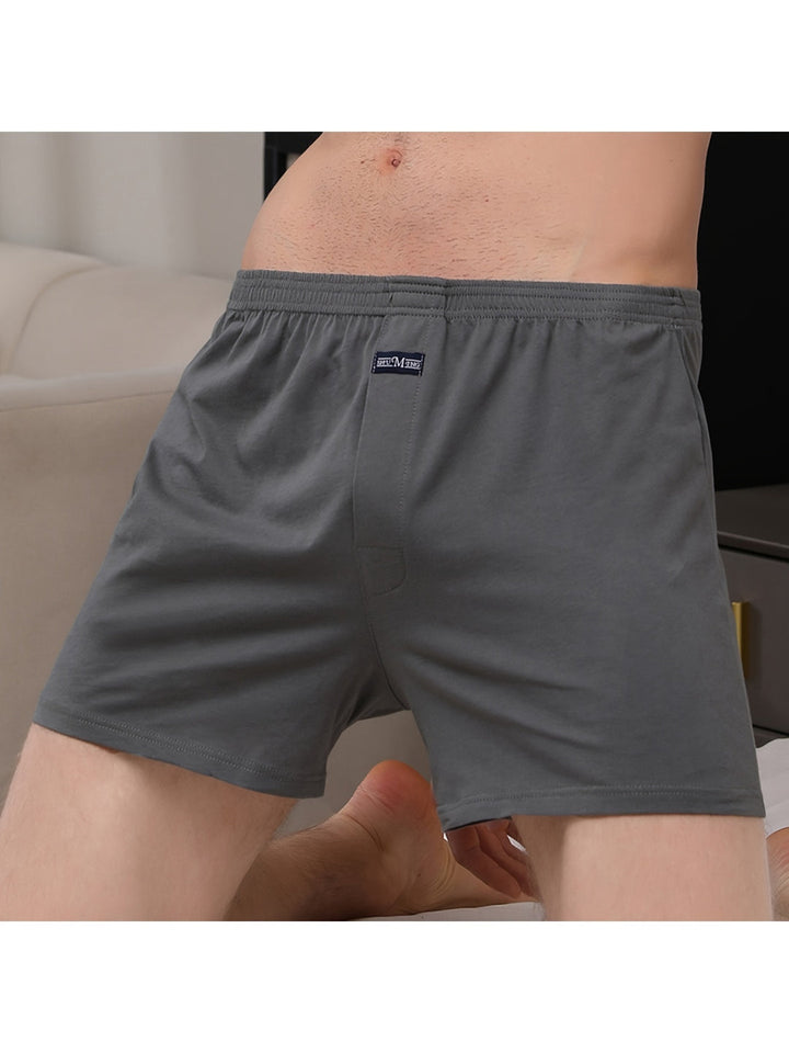 Herr Boxershorts | Slimfit Kort | Elastisk Midja | Sommar