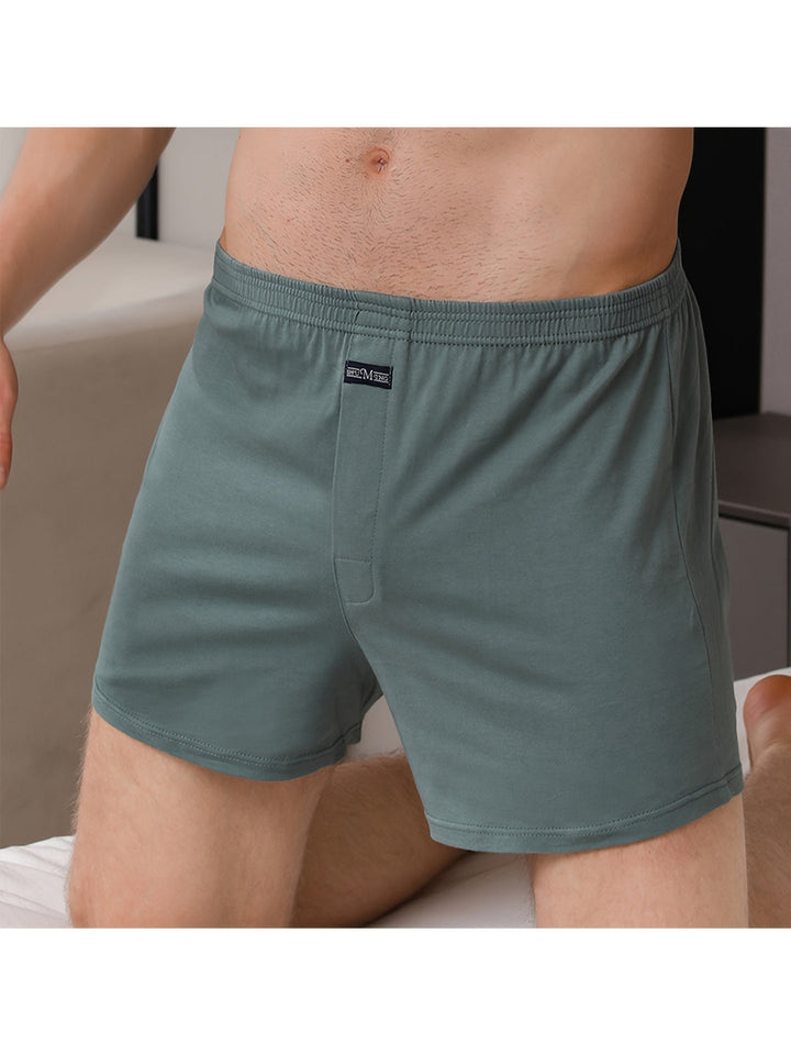 Herr Boxershorts | Slimfit Kort | Elastisk Midja | Sommar