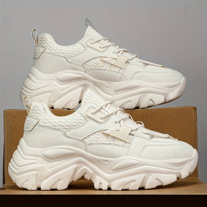 Herr Sneakers | Sportig | Med Snörning | Vår