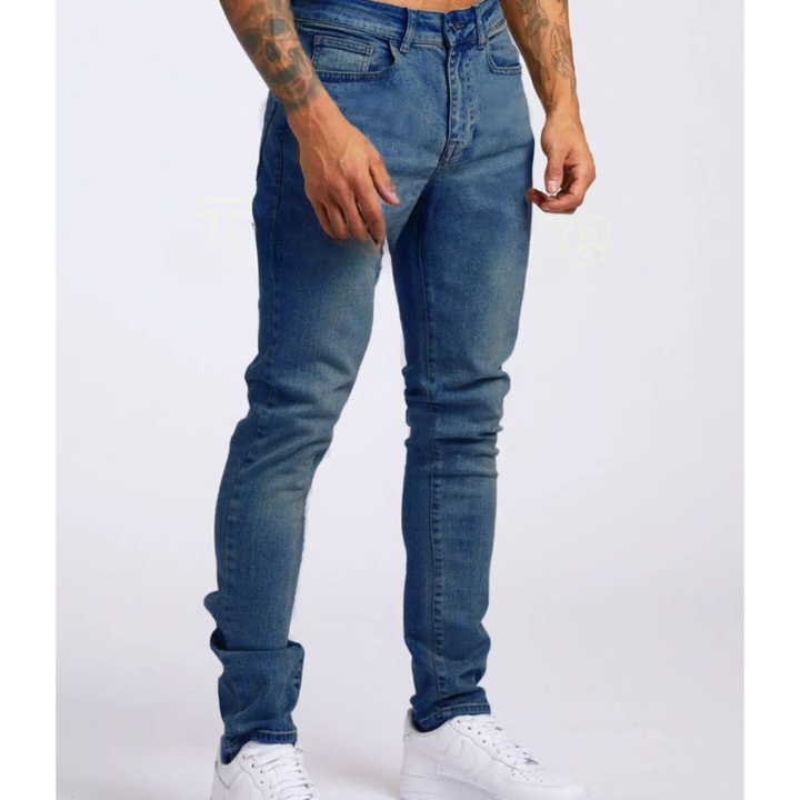 Herr Jeans | Slimfit | Med Knapplåsning | Sommar