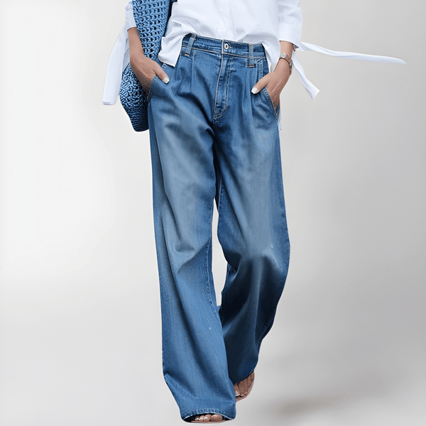 Dam Byxor | Hög Midja | Vida Ben & Lösa Jeans