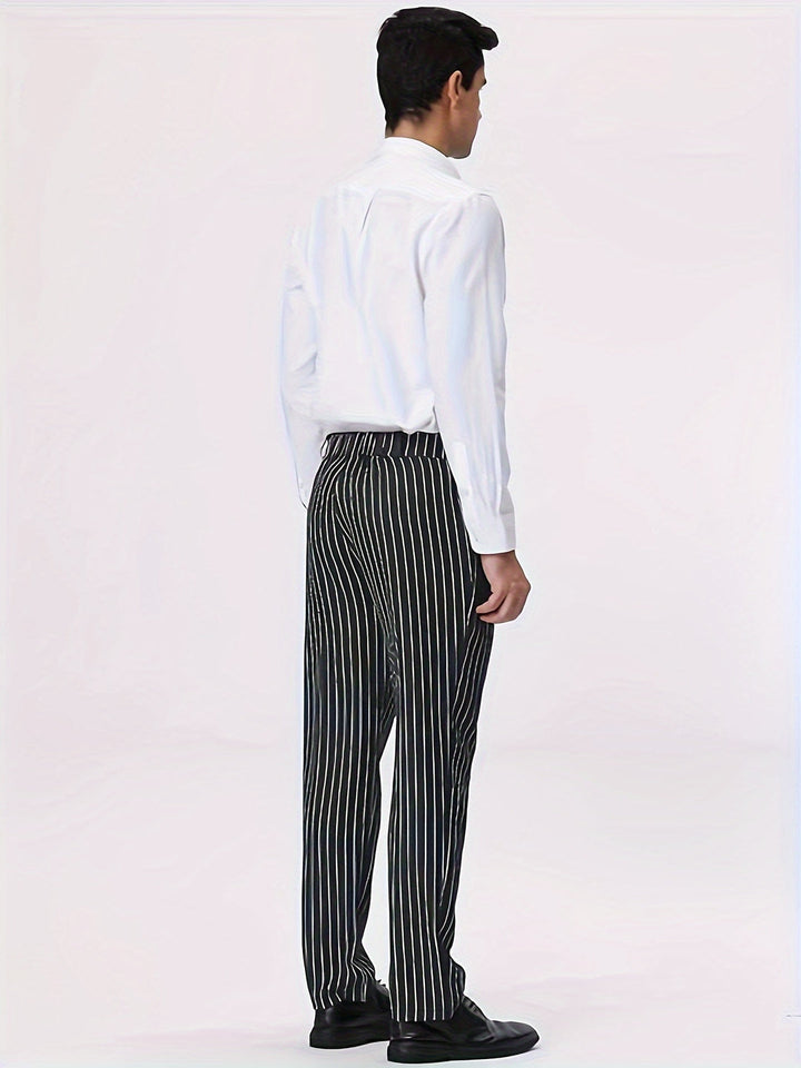Herr Byxor | Slimfit | Med Elastisk Midja | Sommar