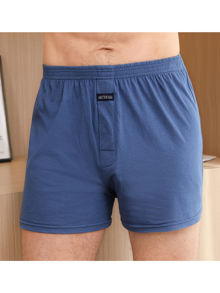 Herr Boxershorts | Slimfit Kort | Elastisk Midja | Sommar