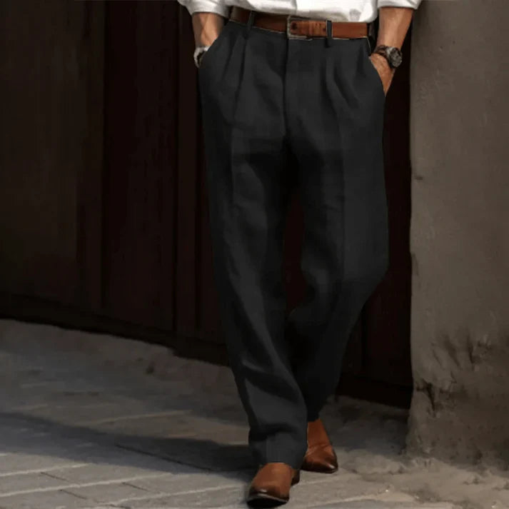 Herr Byxor | Straight | Veckad Front | Sommar