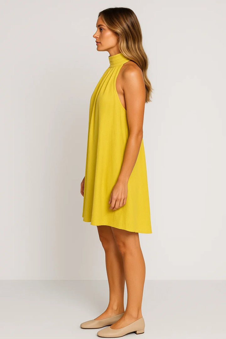 Dam Klänning | Oversized | Kort Met Halterneck | Sommar