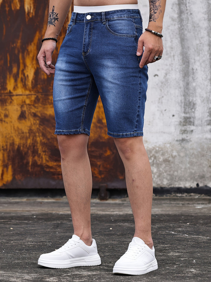 Herr Shorts | Slimfit | Knälång | Sommar