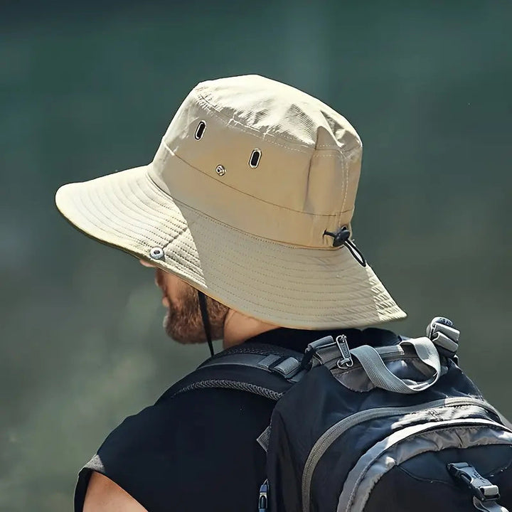 Herr Hatt | Outdoor | Bred Brätte | Justerbar Snodd | Sommar