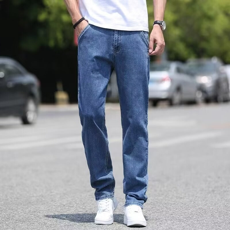 Herr Jeans | Straight | Med Knapp | Sommar