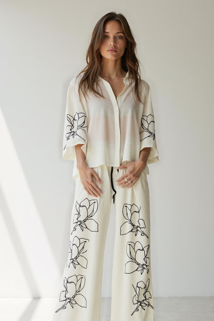 Dam Set | Retro | Vida Byxor | Sommar