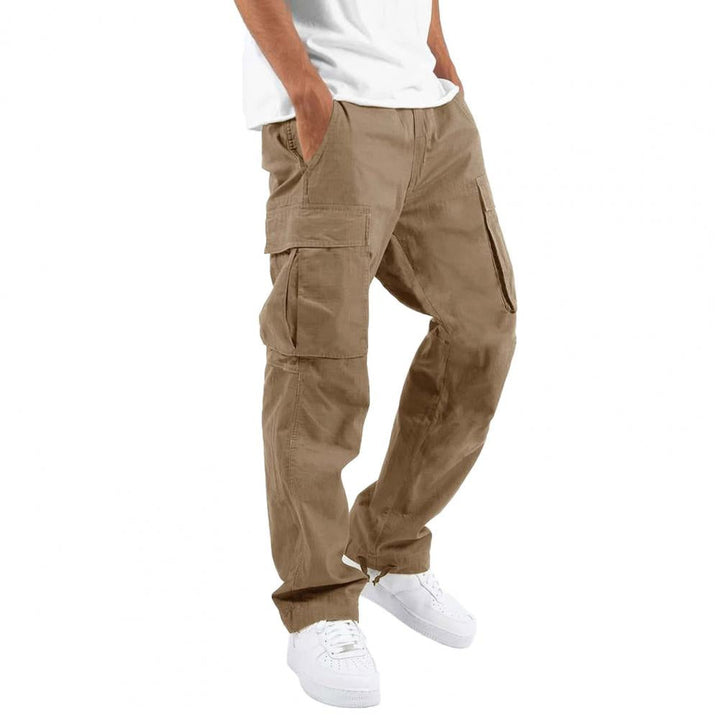 Herr Cargo Byxor | Straight | Med Zipperfickor | Sommar