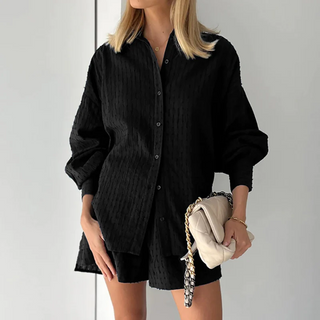 set för kvinnor | Blus och shorts | Trendig stil | Levande färger