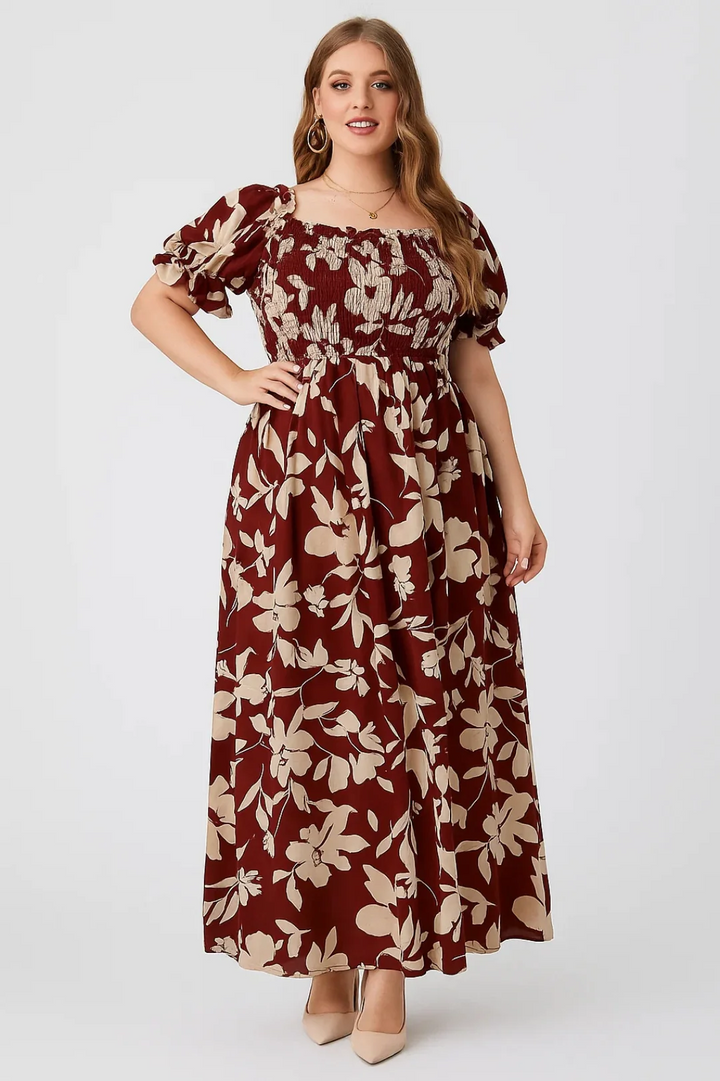 Dam Klänning | Elegant | Kort Ärme | Sommar