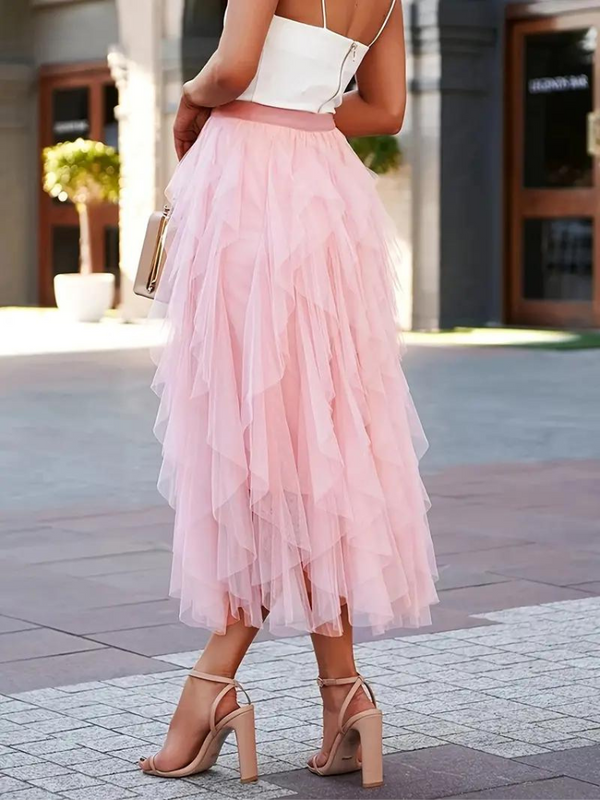 Dam Kjol | Elegant | Midi | Sommar