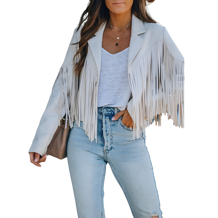 Jacka Dam | Jacka | Fransdetaljer | Casual