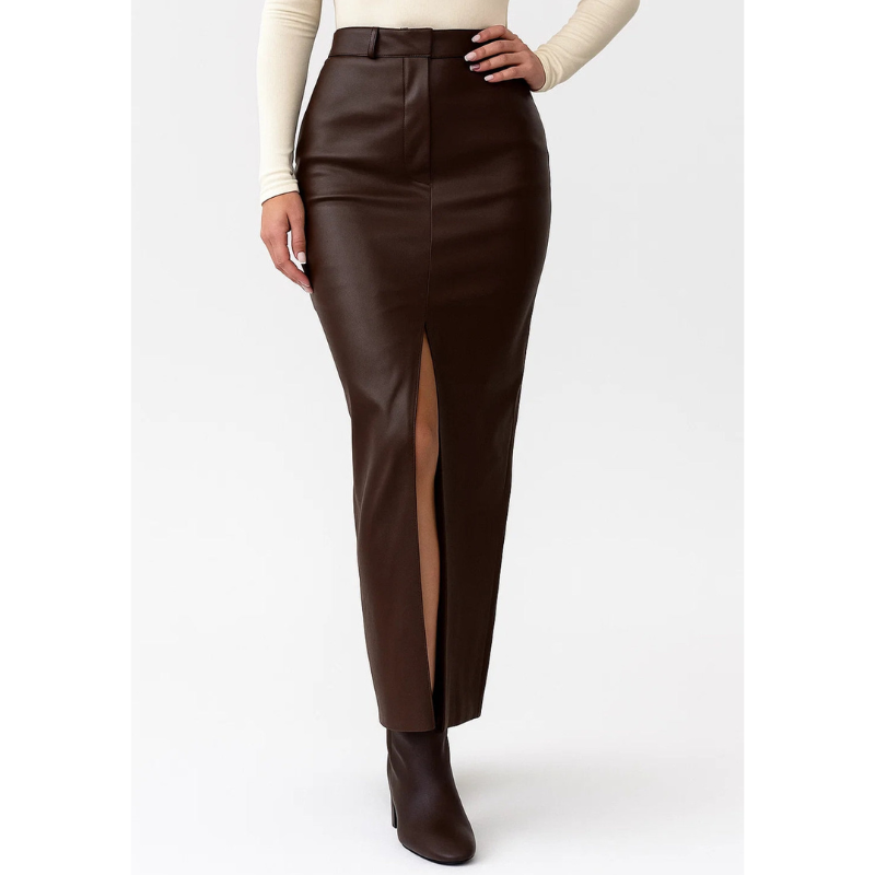 Damkjol | Lång pennmodell och hög midja | Dam Kläder