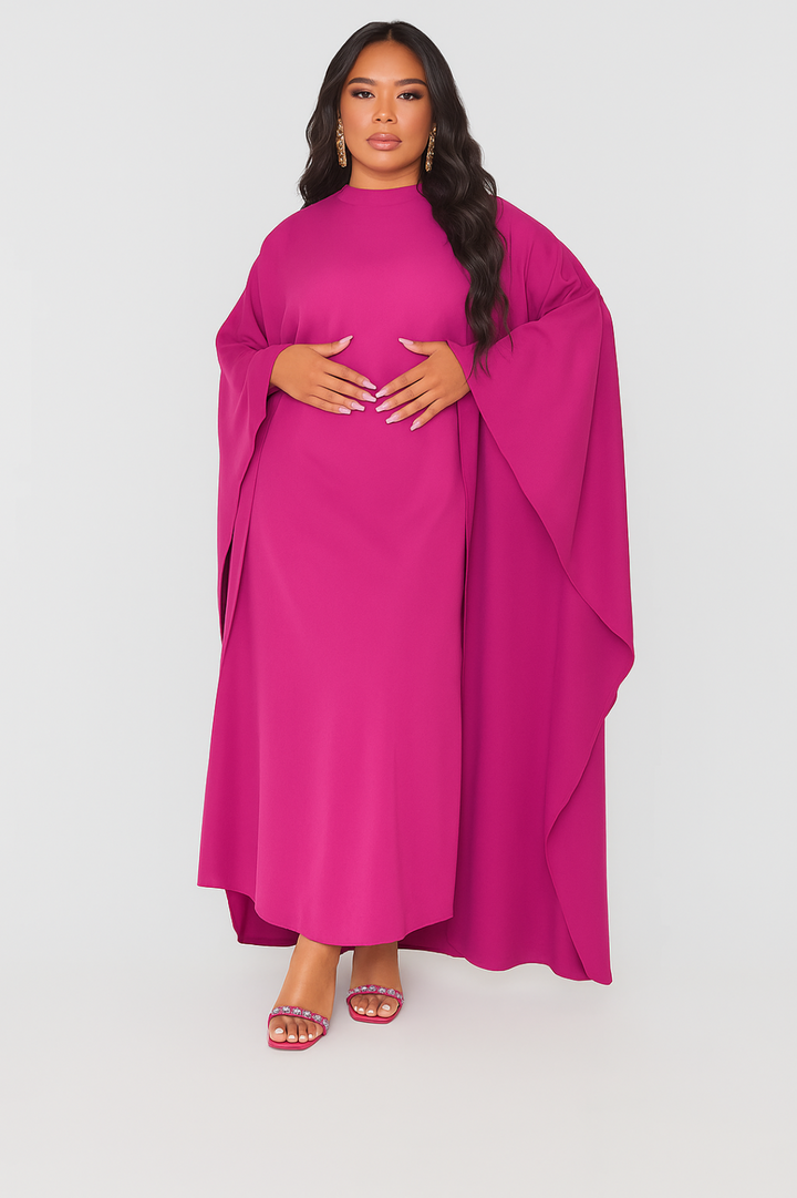 Dam Klänning | Oversized | Vida Ärmar | Sommar