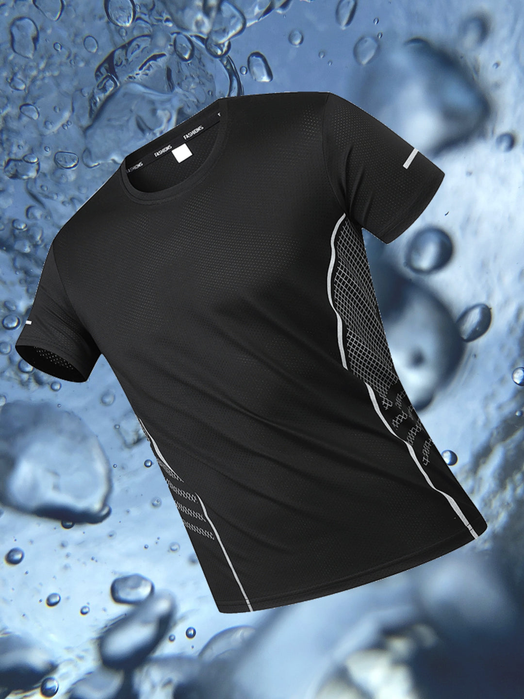 Herr T-shirt | Sportig | Kort Ärm | Sommar