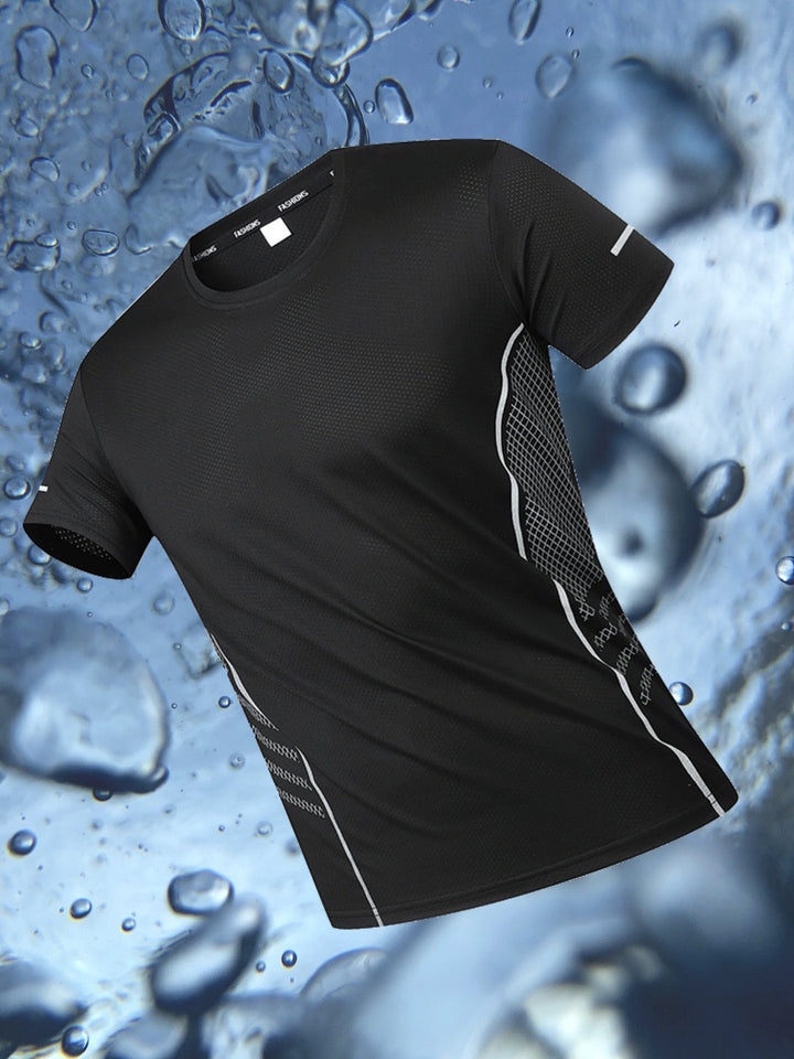 Herr T-shirt | Sportig | Kort Ärm | Sommar