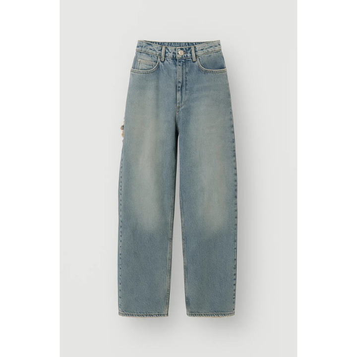 Damjeans | Raka ben och avslappnad passform | Eleganta Kläder