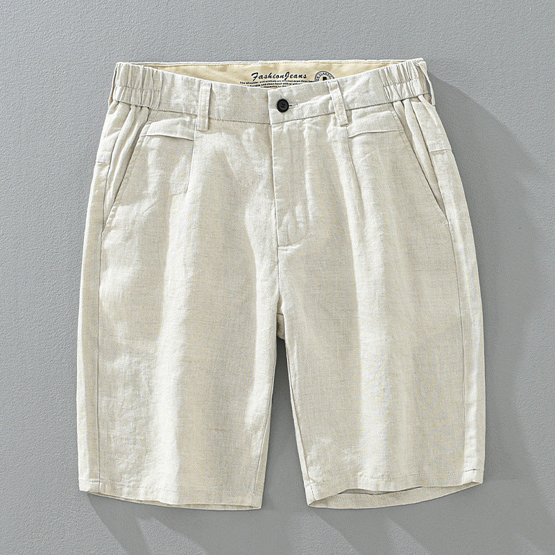 Herr Shorts | Rak Passform | Knapp | Sommar