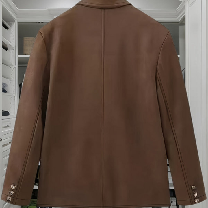 Vinterrock Dam | Vintage Blazerjacka med Knäppning | Elegant