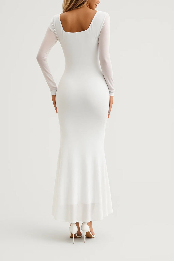 Dam Klänning | Elegant | Volangdetaljer | Sommar