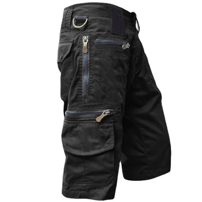 Herr Shorts | Cargo | Fickor Med Dragkedja | Sommar