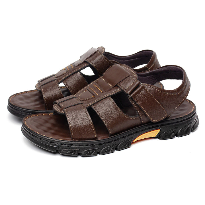 Herr Sandaler | Sportig Med Kardborre | Sommar