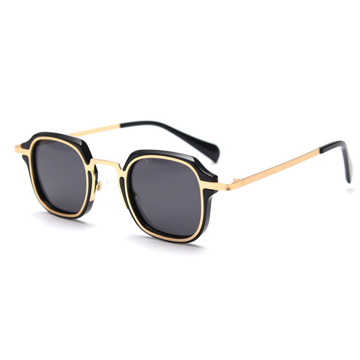 Herr Solglasögon | Retro Geometrisk | Statement Design | Sommar